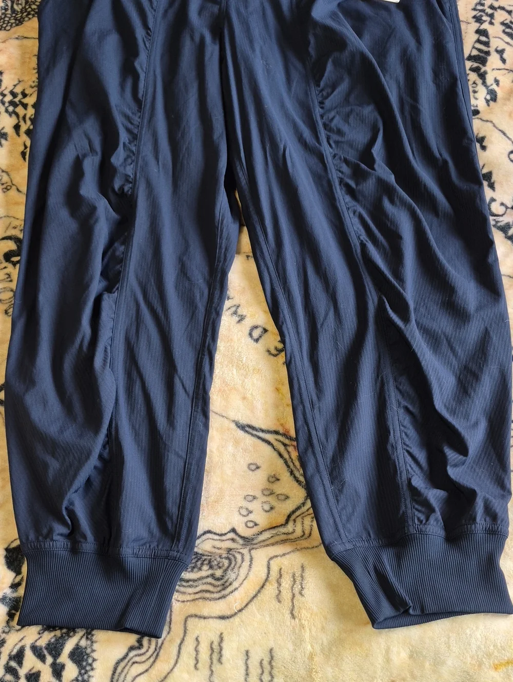 Lululemon Dance Studio Mid Rise 7/8 Jogger Navy Size 14 NWT